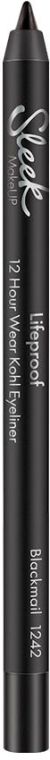 Карандаш для глаз - Sleek MakeUP Lifeproof 12 Hour Wear Kohl Eyeliner — фото N1