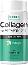 Коллаген с ашвагандой, капсулы - PureGold Collagen & Ashwagandha — фото N1