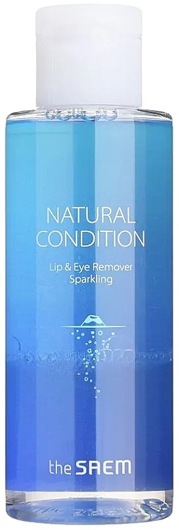 Засіб для зняття макіяжу з очей та губ - The Saem Natural Condition Sparkling Lip & Eye Remover — фото N3