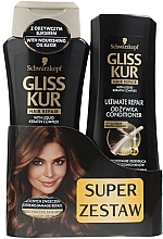 Духи, Парфюмерия, косметика Набор - Gliss Kur Ultimate Repair (shmp/250ml + balm/200ml)