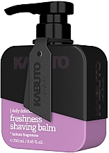 Бальзам "Свіжість після гоління" - Kabuto Katana After Shaving Balm Freshness Pink — фото N1