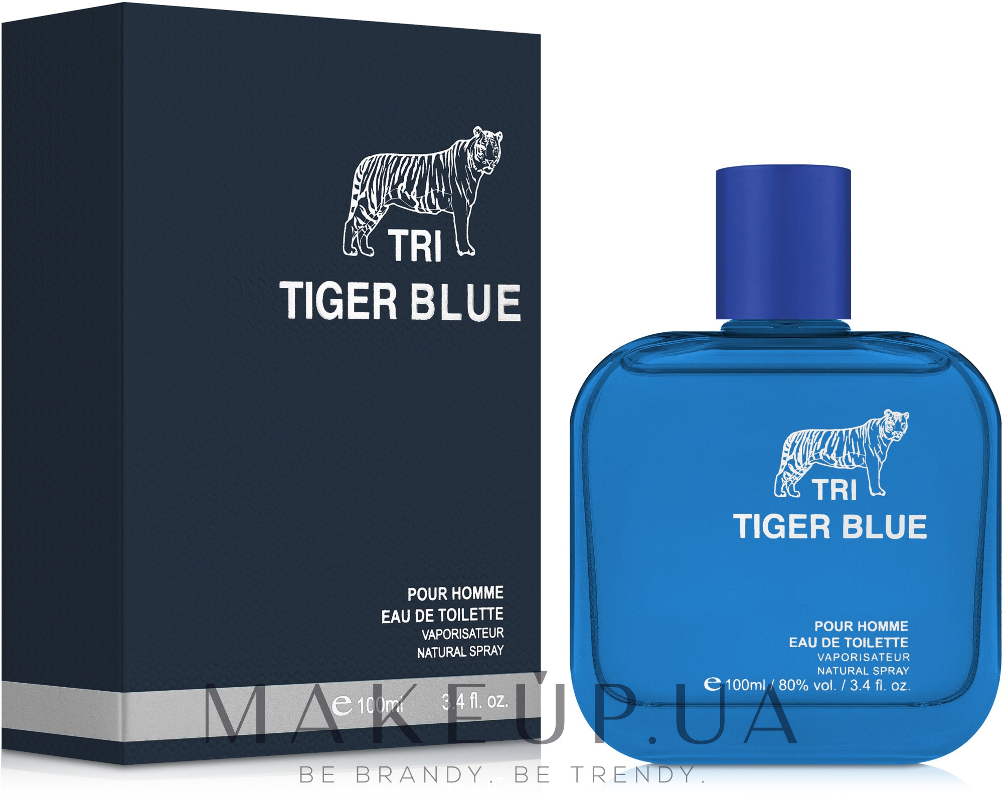 TRI Fragrances Tiger Blue - Туалетна вода — фото 100ml