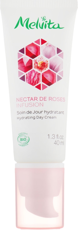 Зволожувальний денний крем - Melvita Nectar De Rose Moisturizing Rose Nectar — фото N2