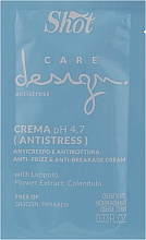 Парфумерія, косметика Крем-антистрес проти ламкості волосся - Shot Care Design Antistress Cream (пробник)