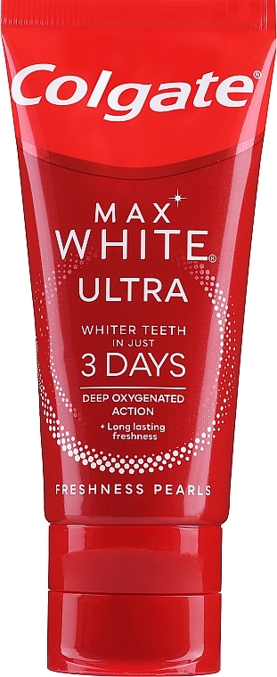 Зубна паста - Colgate Max White Ultra Fresh Pearls — фото N1