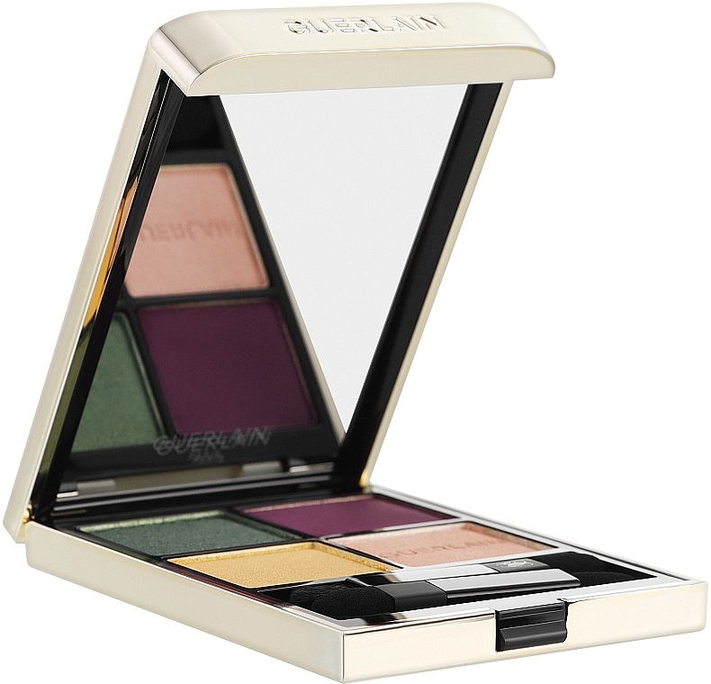 Палетка теней для век - Guerlain Ombre G Quad Eyeshadow Palette Limited Edition — фото N3