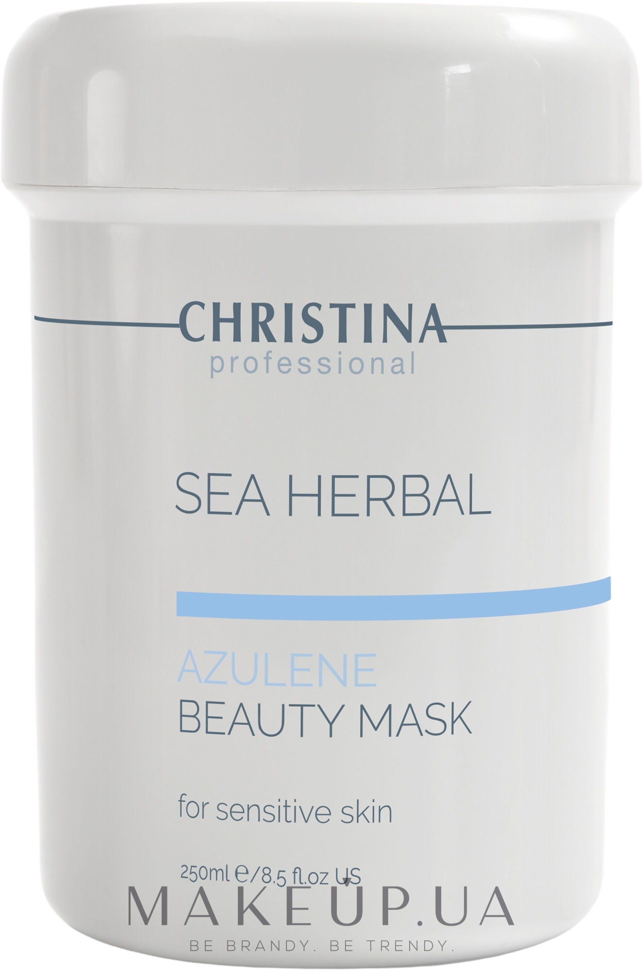Азуленовая маска красоты для чувствительной кожи - Christina Sea Herbal Beauty Mask Azulene — фото 250ml