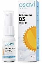 Парфумерія, косметика Харчова добавка у спреї "Вітамін D3" - Osavi Vitamin D3 Oral Spray 3000 IU