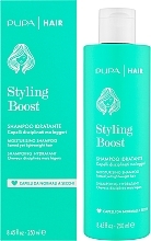 Зволожувальний шампунь для сухого й нормального волосся - Pupa Styling Boost Moisturizing Shampoo — фото N2