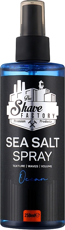 Соляной спрей для стилизации волос - The Shave Factory Sea Salt Spray — фото N1