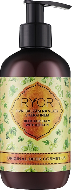 Пивний бальзам для волосся - Ryor Original Beer Cosmetics — фото N1