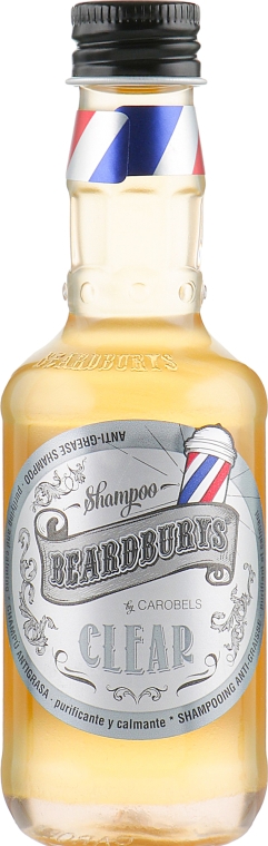 Шампунь очищающий для волос, склонных к жирности - Beardburys Clear Shampoo
