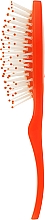 Щітка масажна класична 7 рядів, помаранчева - Titania — фото N3