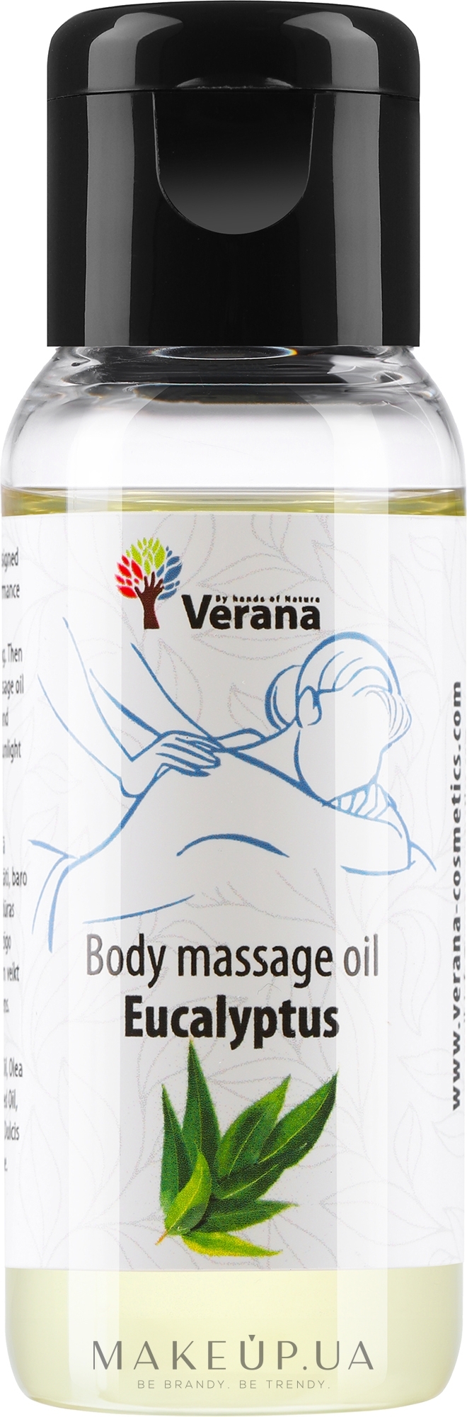 Массажное масло для тела "Eucalyptus" - Verana Body Massage Oil — фото 30ml