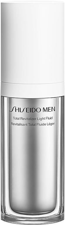 Комплексный омолаживающий флюид для лица - Shiseido Men Total Revitalizer Light Fluid — фото N1