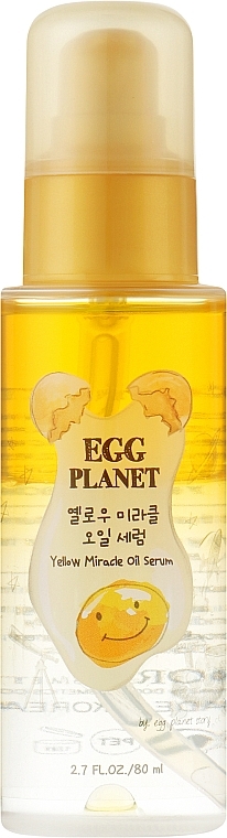 Двофазна сироватка-олія для волосся - Daeng Gi Meo Ri Egg Planet Yellow Miracle Oil Serum — фото N1
