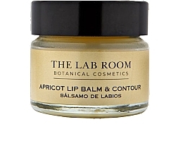 Бальзам для губ "Абрикос" - The Lab Room Apricot Lip Balm & Contour — фото N1