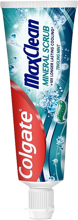 Зубная паста "Минеральный скраб" Бережное очищение - Colgate Max Clean — фото N4