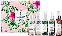 Духи, Парфюмерия, косметика Набор, 5 продуктов - Flora & Curl Mini Essentials Curl Kit