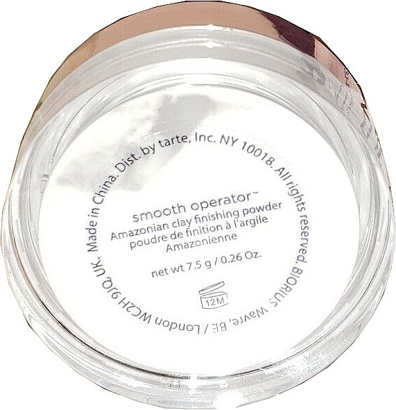 Пудра для лица - Tarte Cosmetics Smooth Operator Amazonian Clay Finishing Powder — фото N2