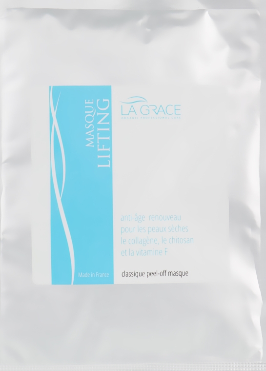 Альгінатна маска для обличчя "Ліфтинг" з морським колагеном та хітозаном - La Grace Masque Lifting — фото N3