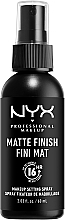 Спрей-фиксатор для макияжа с матовым финишем - NYX Professional Makeup Matte Finish Long Lasting Setting Spray — фото N4