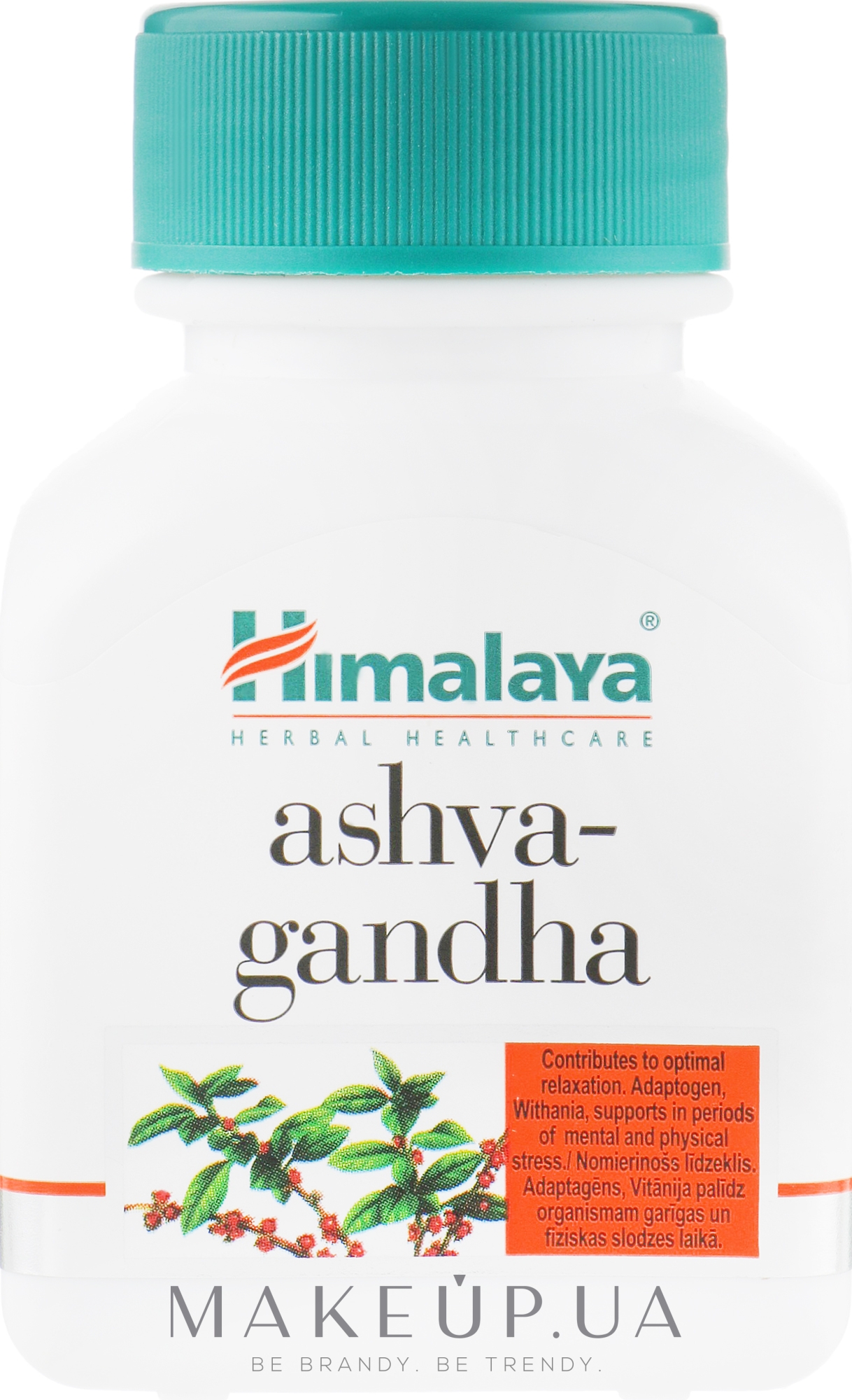 Пищевая добавка "Ашвагандха" - Himalaya Herbals Ashvagandha  — фото 60шт