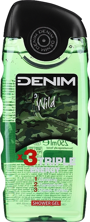 Denim Wild Shower Gel - Гель для душу — фото N1