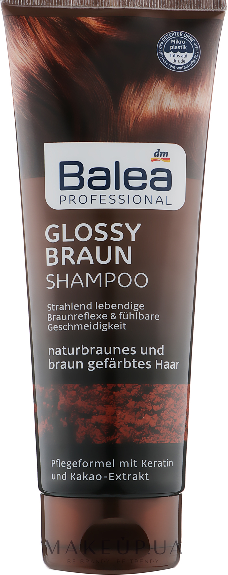 Шампунь для волос "Глянцевый коричневый" - Balea Professional Shampoo Glossy Braun — фото 250ml