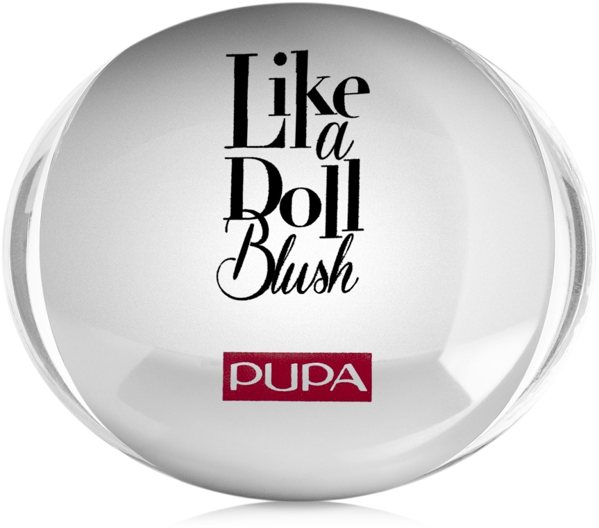 Компактні рум'яна з матовим ефектом - Pupa Like a Doll Blush — фото N2
