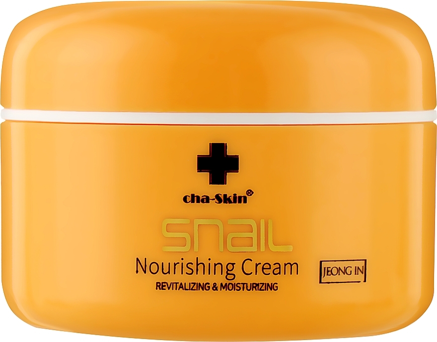 Питательный крем для лица с муцином улитки - Cha-Skin Snail Nourishing Cream — фото N1
