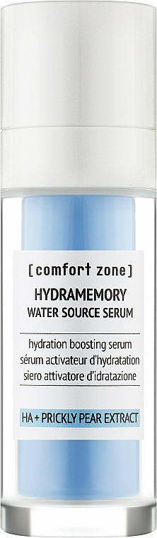 Зволожувальна сироватка для сяяння з екстрактом опунції - Comfort Zone  Hydramemory Water Source Serum HA+Prickly Pear Extract — фото N1