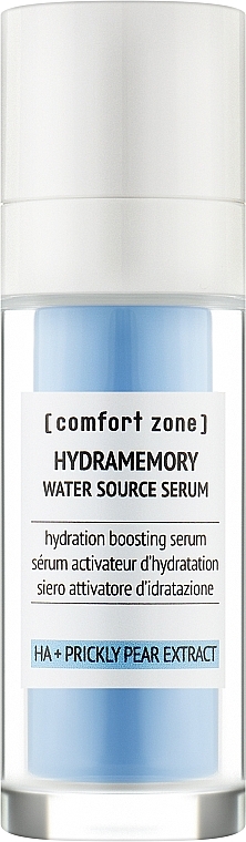 Зволожувальна сироватка для сяяння з екстрактом опунції - Comfort Zone Hydramemory Water Source Serum HA+Prickly Pear Extract — фото N1