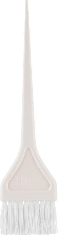 Пензлик для фарбування широкий, 00102/98, білий - Eurostil — фото N1