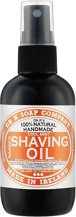 Олія для гоління "Прохолодна м'ята" - Dr K Soap Company Shaving Oil — фото N2