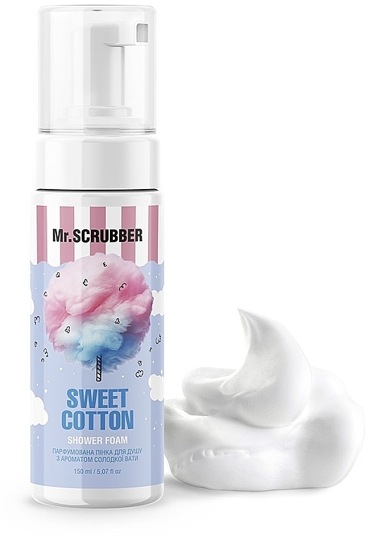 Парфюмированная пенка для душа - Mr.Scrubber Sweet Cotton Shower Foam