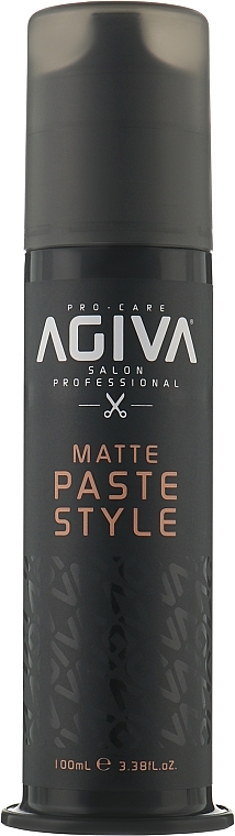 Восковая матовая паста для укладки волос - Agiva Matte Paste Style — фото N1