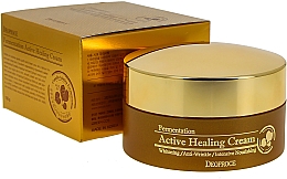 Парфумерія, косметика Живильний крем для обличчя з активними бульбашками кисню - Deoproce Fermentation Active Healing Cream