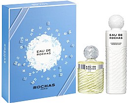 Парфумерія, косметика Rochas Eau De Rochas - Набір (edt/220ml + b/l/500ml)