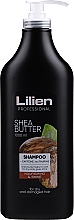 Шампунь для сухих и поврежденных волос - Lilien Shea Butter Shampoo — фото N2