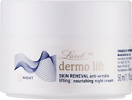 Ночной увлажняющий крем для лица - Larel Dermo Lift Skin Reneval Night Cream — фото N1