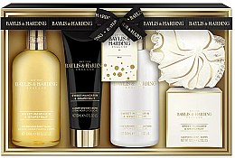 Духи, Парфюмерия, косметика Набор - Baylis & Harding Sweet Mandarine and Grapefruit (b/lot/300ml + b/wash/300ml + soap/150g + sh/cr/130ml + sponge)