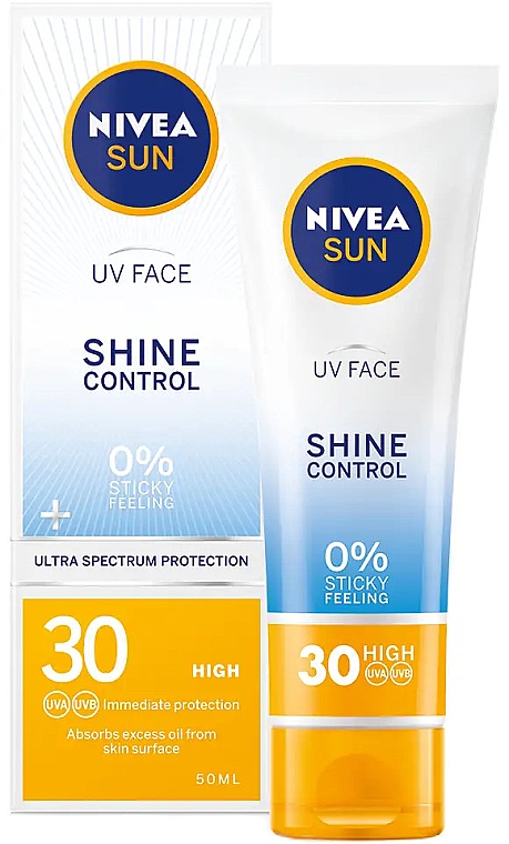 Сонцезахисний крем для обличчя SPF30 - NIVEA Sun Care SPF30 — фото N1