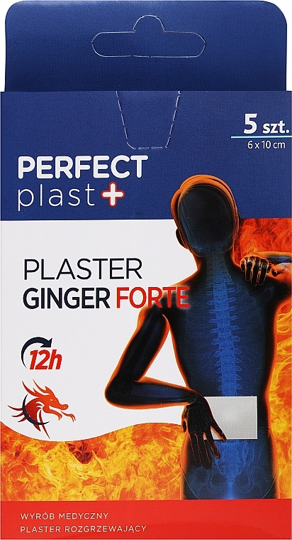 Согревающий пластырь, 6х10см - Perfect Plast — фото N1