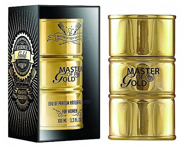 New Brand Master Essence Of Gold - Парфумована вода — фото N1