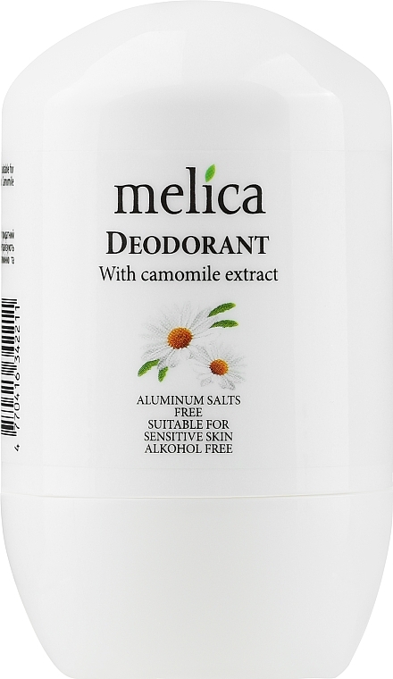 Дезодорант з екстрактом ромашки - Melica Organic With Cornflower Extract Deodorant