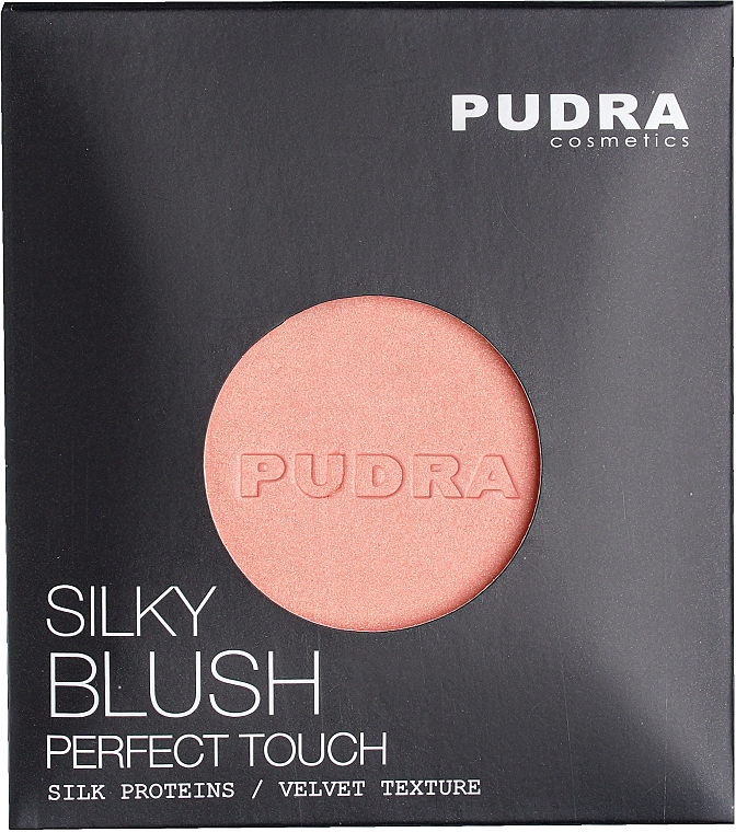 ПОДАРОК! Румяна - Pudra Cosmetics Silky Blush Perfect Touch (сменный блок) — фото N1