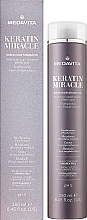 Ультрарозгладжувальний шампунь для волосся з ефектом шовку - Medavita Keratin Miracle Sleek Hair Shampoo — фото N3