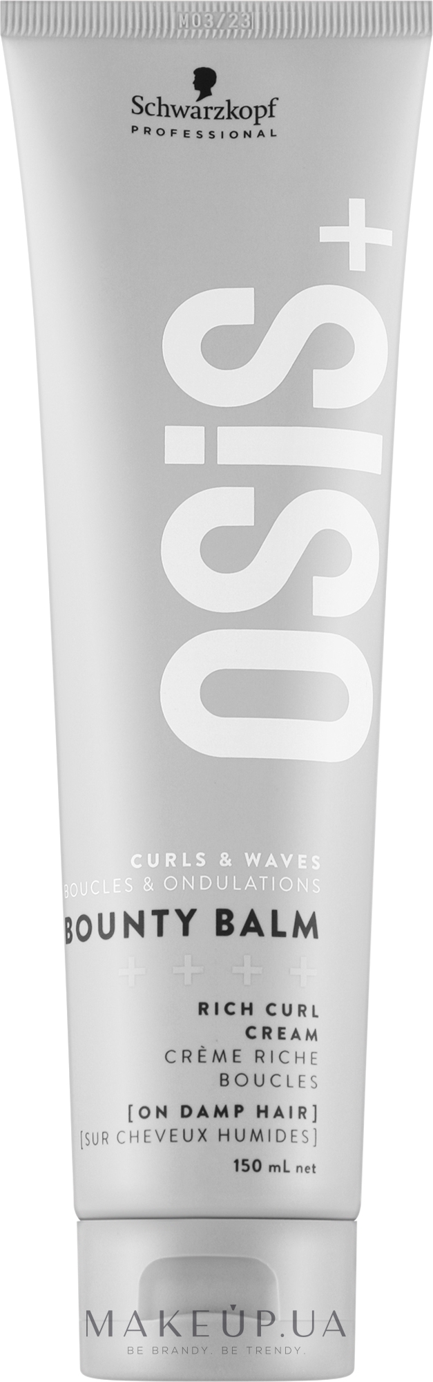 Крем для завивання волосся - Schwarzkopf Professional Osis+ Bounty Balm Rich Curl Cream — фото 150ml