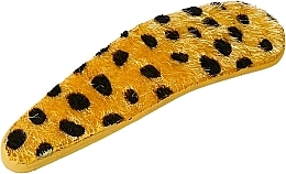 Заколка для волос с мехом, желтая - Lolita Accessories  — фото N1